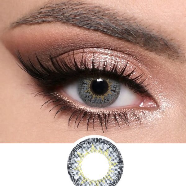 Optiano cool gray contact lenses