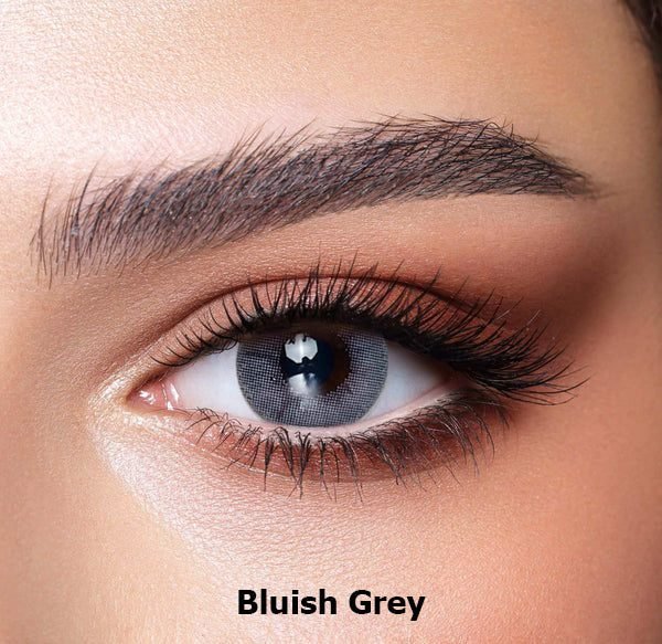Bella bluish gray contact lenses